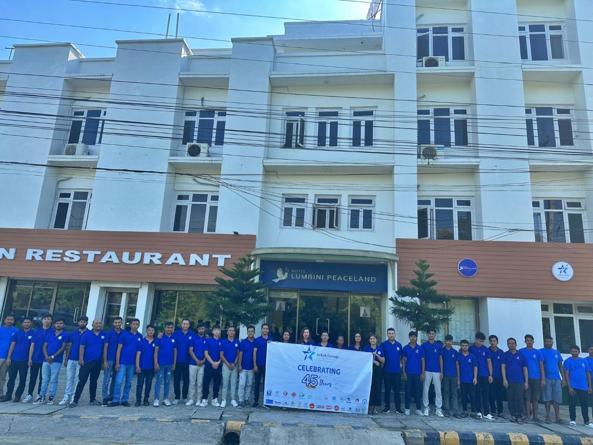 Hotel Peaceland Lumbini المظهر الخارجي الصورة