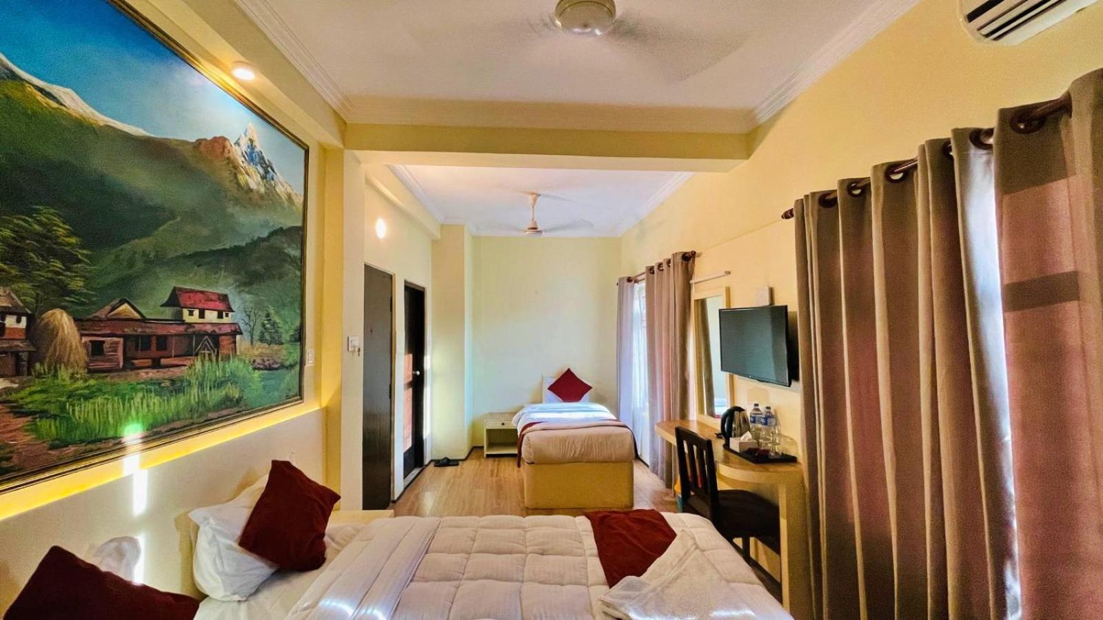 Hotel Peaceland Lumbini المظهر الخارجي الصورة